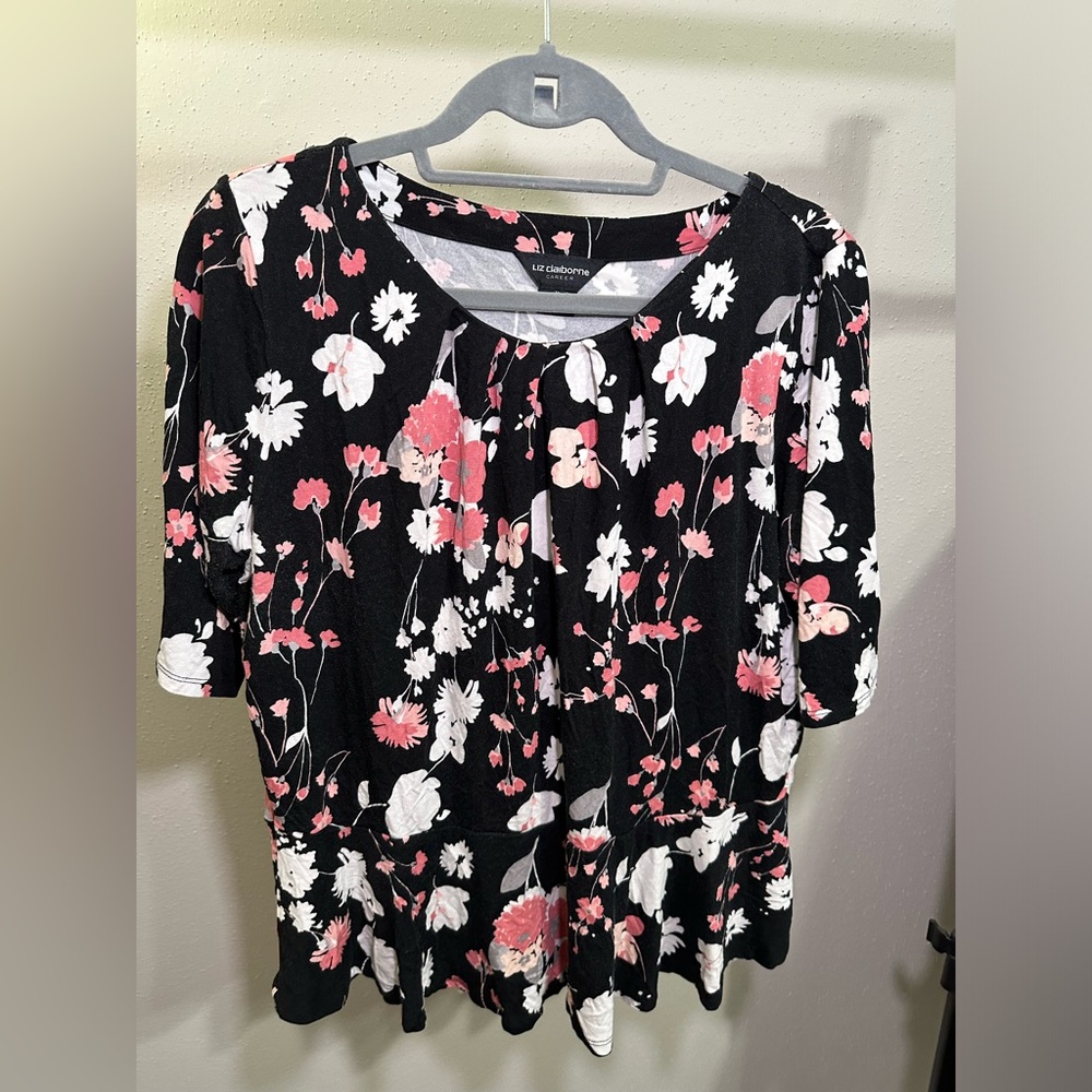 Liz Claiborne Floral Top